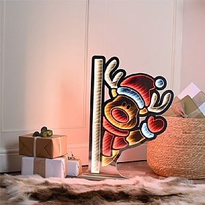 Waving Reindeer Infinity Light (60cm)