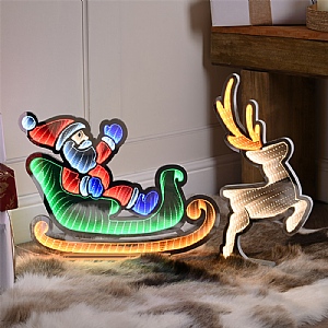 Reindeer Sleigh Infinity (60cm)