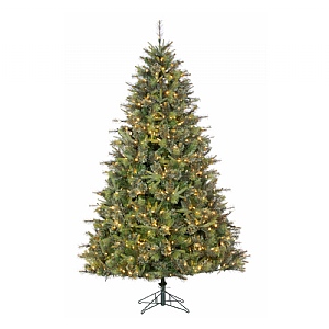 7.5ft Pre-Lit Marshall Mix Pine Artificial Christmas Tree