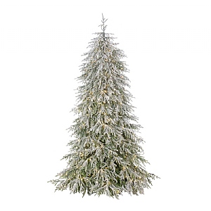 7.5ft Pre-Lit Norfolk Pine Artificial Christmas Tree