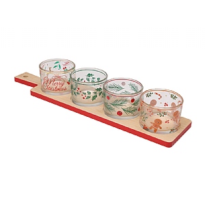 Christmas Serving Bowls & Tray
