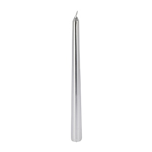 Taper Candle - Silver (25cm)