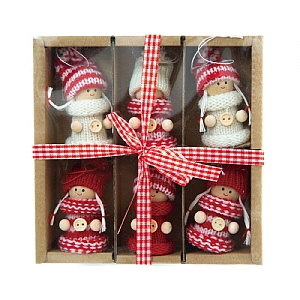 Scandi Dolls Boxed Set of 6 (7cm)
