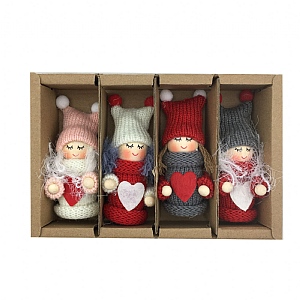 Scandi Dolls Boxed Set of 4 (10cm)