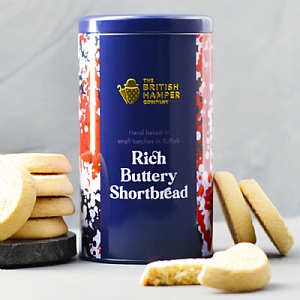 The British Hamper Company Rich Buttery Shortbread Gifting Tin