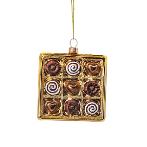 Sass & Belle Box of Chocolates Hanging Decoration