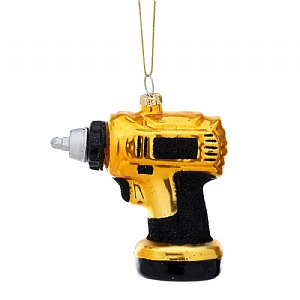 Sass & Belle Black & Gold Drill Hanging Decoration