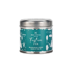 Wax Lyrical Festive Fir Candle Tin