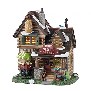 Lemax The Biscuit Basket
