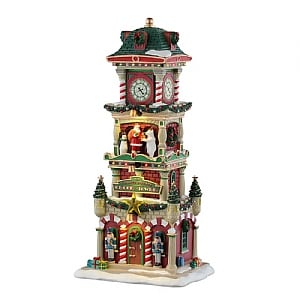 Lemax The Village Square Clock Tower