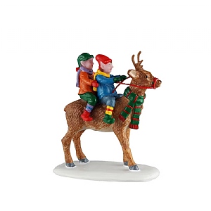 Lemax Reindeer Rides