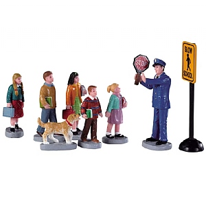 Lemax The Crossing Guard (Set of 8)