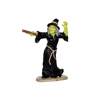 Lemax Witch Casts Spell