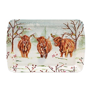 Highland Cow Tray Small