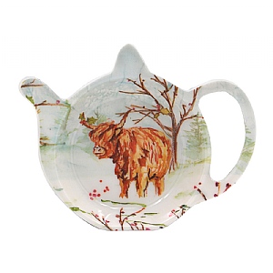 Highland Cow Teabag Tidy