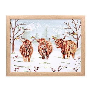 Highland Cow Laptray