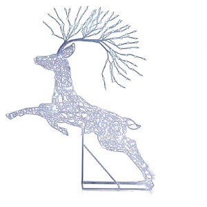 Noma White Richmond Leaping Stag (1.5m)