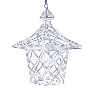 Noma White Dickensian Lantern
