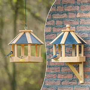 CJ Wildlife 2-in-1 Penn Bird Table - Slate