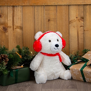 Ancol Olwen Christmas Bear Dog Toy