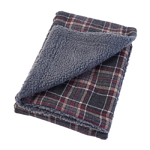 Zoon Plaid Fleece Comforter Dog Blanket