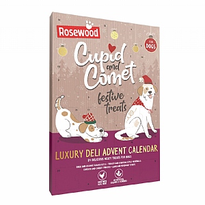 Rosewood Cupid and Comet Festive Treats Luxury Deli Advent Calendar For Dogs (100g)