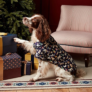 Rosewood Joules Festive Dog Pyjamas (Medium)