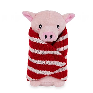 Rosewood Cupid and Comet Penny Pig In Blanket Cat Toy