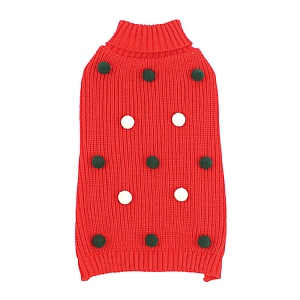 Happy Pet Christmas Bobble Sweater (Small/Medium)