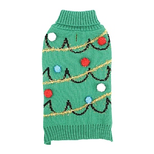 Happy Pet Christmas Bauble Sweater (Small/Medium)