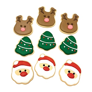 Happy Pet Classic Christmas Festive Dog Biscuits (9 pieces)