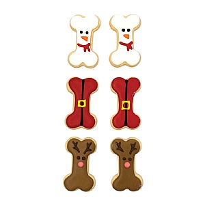 Happy Pet Christmas Bones Festive Dog Biscuits (6 pieces)