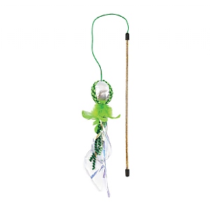 Happy Pet Bright Bauble Green Cat Teaser