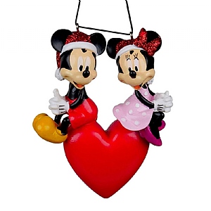 Mickey & Minnie Love Hanging Decoration