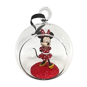 Minnie Glass Bauble
