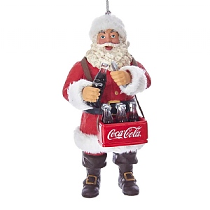 Coca-Cola Santa opening Bottle Hanging Decoration