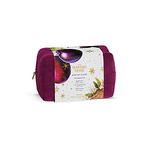 The Scented Home Plum & Oud Velvet Gift Bag