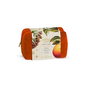 The Scented Home Spice & Orange Velvet Gift Bag