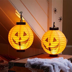 Three Kings Paper Jack-O-Lantern - Pack of 2 (26cm)
