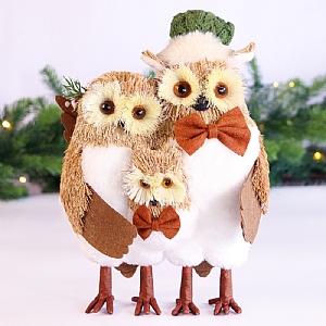 Owl Family (31cm)