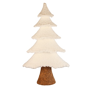 Christmas Tree Decoration - White (99cm)