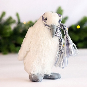 Penguin with Scarf - Small (17cm)