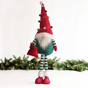 Standing Christmas Gonk (Large) - Green & Red