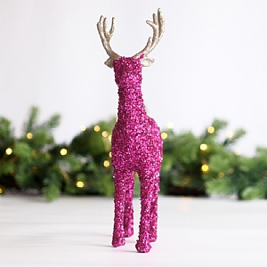 Glitter Deer - Pink