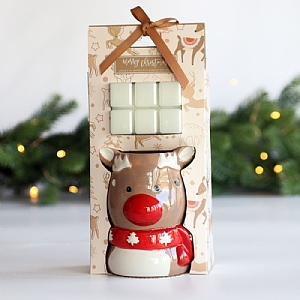Reindeer Wax Melt Burner with Melts