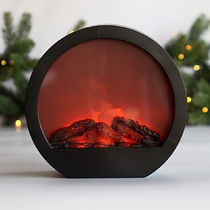 LED Fireplace Lantern