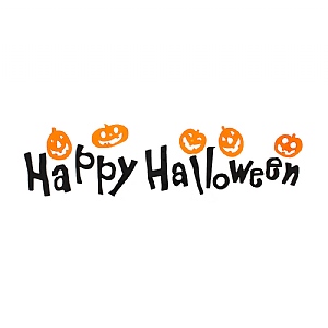 Happy Halloween Window Stickers