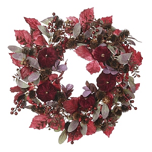 Foliage Autumn Wreath (50cm)