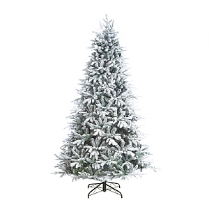 7.5ft Snowy Harmony Spruce Artificial Christmas Tree