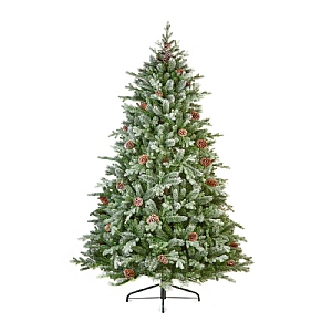 6.5ft Frosty Dorchester Pine Artificial Christmas Tree